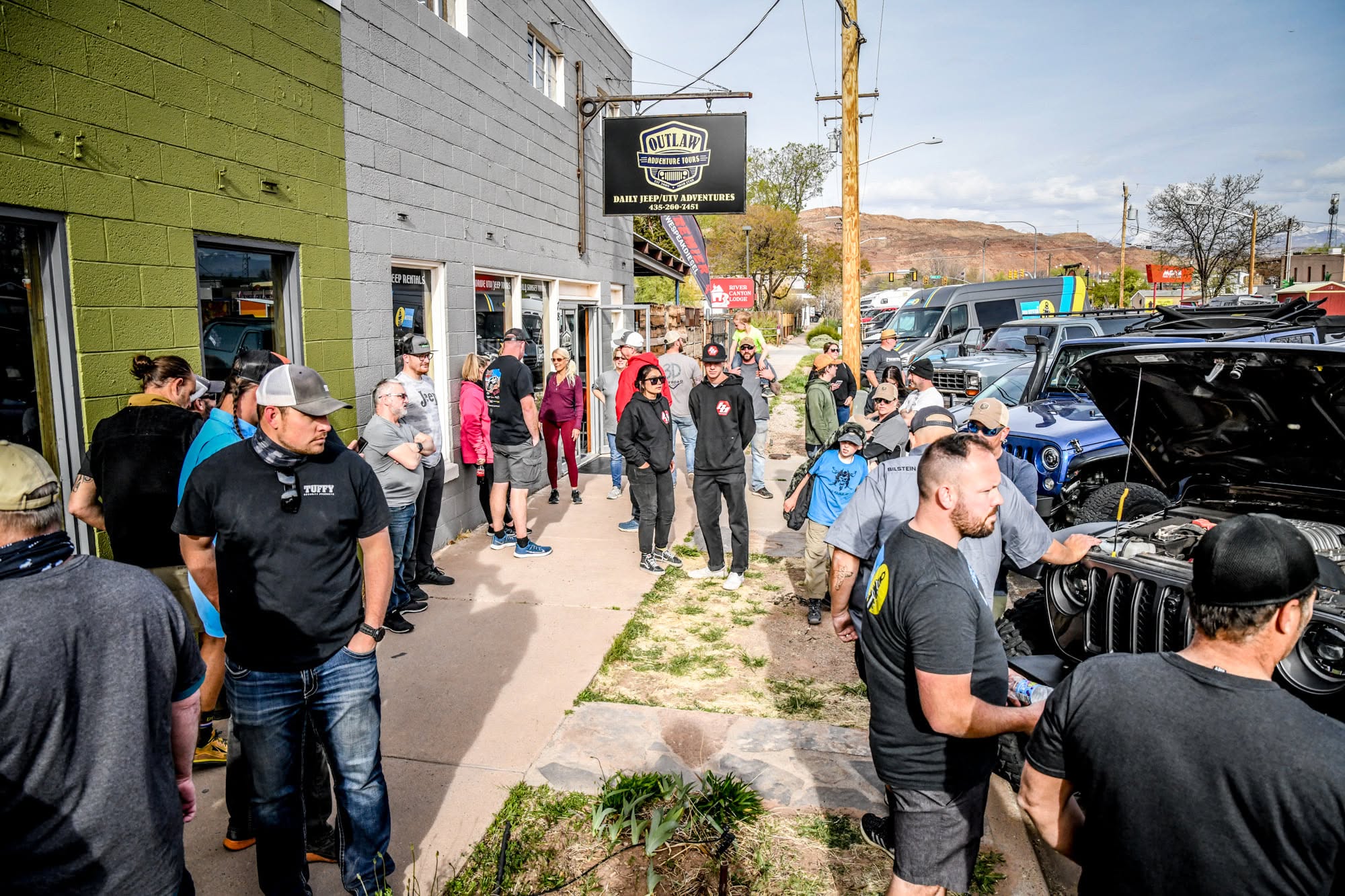 Experiential Marketing Customer Appreciation Ride Moab UT
