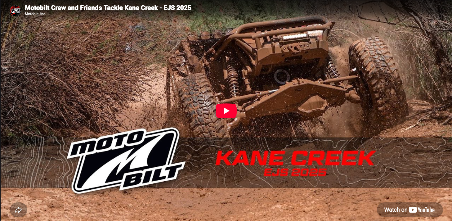 Motobilt tackles Kane Creek in MOAB. Complete with mud recovery.