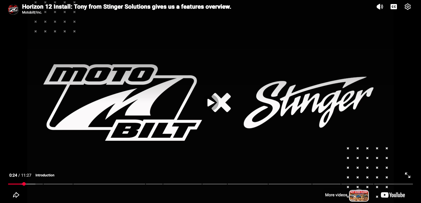 Tony with Stinger installs custom sound system in Motobilt Jeeps